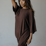Beverly Hills Biker Top Mauve