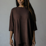 Beverly Hills Biker Top Mauve