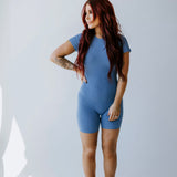 Boston Body Suit - Vintage Blue